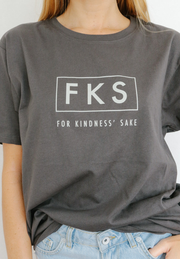 For Kindness' Sake (Charcoal)