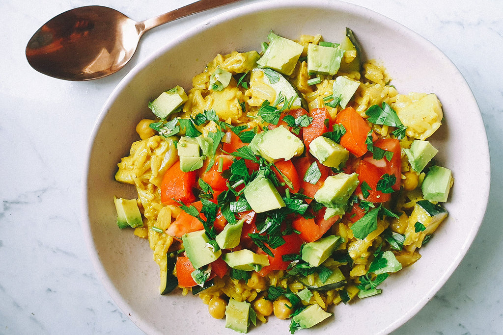 Potato & Chickpea Korma Curry