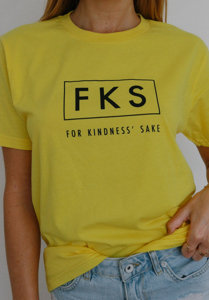 FKS - For Kindness' Sake (yellow)